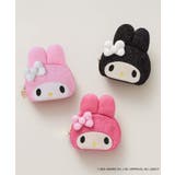 【マイメロディ】フェイス型キラキラシェルポーチ | OPAQUE.CLIP | 詳細画像1 