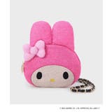 ピンク(073) | 【マイメロディ】フェイス型2WAYキラキラミニショルダー | OPAQUE.CLIP