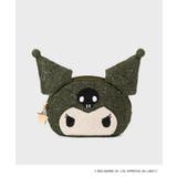 カーキ(027) | ◆【クロミ】フェイス型キラキラシェルポーチ | OPAQUE.CLIP