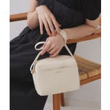 【長さ調節可能】ラウンドスクエアマチ付きミニショルダーバッグ | OPAQUE.CLIP | 詳細画像1