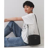 ブラック(019) | 【長さ調節可能】ラウンドスクエアマチ付きミニショルダーバッグ | OPAQUE.CLIP