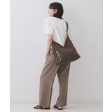 【A4サイズ対応/長さ調整可能】ダブルトライアングルデザインショルダーバッグ | OPAQUE.CLIP | 詳細画像6