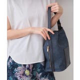 キャンバス調合皮ワンハンドルショルダーバッグ | OPAQUE.CLIP | 詳細画像3