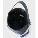 キャンバス調合皮ワンハンドルショルダーバッグ | OPAQUE.CLIP | 詳細画像11