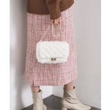 オフホワイト(703) | パフィーキルティングチェーンショルダーバッグ | OPAQUE.CLIP