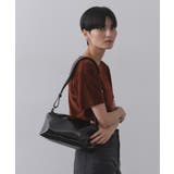 ブラック(019) | 【2WAY】エナメルワイドスクエアボストンバッグ | OPAQUE.CLIP