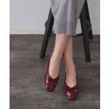 ボルドー(064) | 《美人百花掲載》名品フラットバレエシューズ | OPAQUE.CLIP