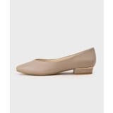 【抗菌防臭加工/生活防水】メタルパーツVフラットパンプス | OPAQUE.CLIP | 詳細画像8 