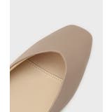 【抗菌防臭加工/生活防水】メタルパーツVフラットパンプス | OPAQUE.CLIP | 詳細画像12 