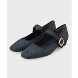 ネイビー(194) | 【抗菌防臭加工/ベルト調整可能】メリージェーン | OPAQUE.CLIP