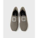 【軽量】ビジュー付きニットスニーカー | OPAQUE.CLIP | 詳細画像5 