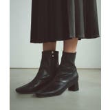 ベーシックショートブーツ【THEシリーズ/抗菌防臭加工】 | OPAQUE.CLIP | 詳細画像1 