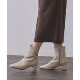 グレージュ(050) | ベーシックショートブーツ【THEシリーズ/抗菌防臭加工】 | OPAQUE.CLIP