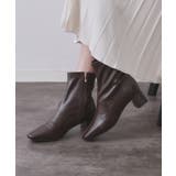 ブラウン(044) | ベーシックショートブーツ【THEシリーズ/抗菌防臭加工】 | OPAQUE.CLIP