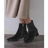 ブラック(819) | ベーシックショートブーツ【THEシリーズ/抗菌防臭加工】 | OPAQUE.CLIP