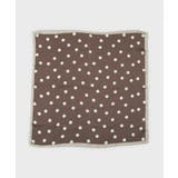 ブラウン(043) | 柄アソートスクエアスカーフ | OPAQUE.CLIP