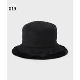 【リバーシブル】フェイクムートン×フェイクファーバケットハット | OPAQUE.CLIP | 詳細画像3 