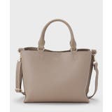 【2WAY/人間工学】ソフトシュリンク合皮ミドルサイズトートバッグ | OPAQUE.CLIP | 詳細画像9 