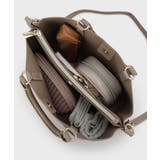 【2WAY/人間工学】ソフトシュリンク合皮ミドルサイズトートバッグ | OPAQUE.CLIP | 詳細画像16 