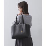 ブラック(019) | 【人間工学/A4サイズ対応】シュリンクトートバッグ | OPAQUE.CLIP
