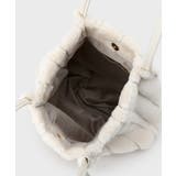 【A4サイズ対応／マチ付き】ストライプフェイクファートートバッグ | OPAQUE.CLIP | 詳細画像26 