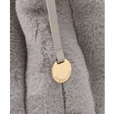 【A4サイズ対応／マチ付き】ストライプフェイクファートートバッグ | OPAQUE.CLIP | 詳細画像35 