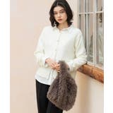 ラム風フェイクファーハンドバッグ | OPAQUE.CLIP | 詳細画像3 