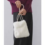 【11色展開】フェイクファースクエアミニポシェット | OPAQUE.CLIP | 詳細画像1 