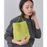 【11色展開】フェイクファースクエアミニポシェット | OPAQUE.CLIP | 詳細画像11 