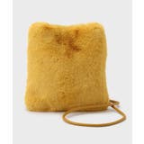 【11色展開】フェイクファースクエアミニポシェット | OPAQUE.CLIP | 詳細画像28 