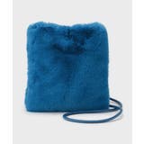 【11色展開】フェイクファースクエアミニポシェット | OPAQUE.CLIP | 詳細画像31 