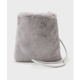 【11色展開】フェイクファースクエアミニポシェット | OPAQUE.CLIP | 詳細画像33 