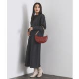 【2WAY】オイル調合皮チェーンハンドルムーンミドルバッグ | OPAQUE.CLIP | 詳細画像6