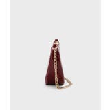 【2WAY】オイル調合皮チェーンハンドルムーンミドルバッグ | OPAQUE.CLIP | 詳細画像10