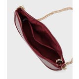 【2WAY】オイル調合皮チェーンハンドルムーンミドルバッグ | OPAQUE.CLIP | 詳細画像13