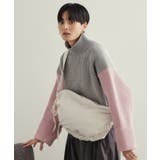 【2WAY/軽量】サイドドロストムーンミドルショルダー | OPAQUE.CLIP | 詳細画像1 