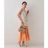 【3WAY】フラワークリップ付きがま口ペーパーショルダーバッグ | OPAQUE.CLIP | 詳細画像2