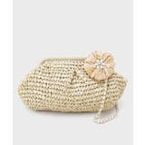 【3WAY】フラワークリップ付きがま口ペーパーショルダーバッグ | OPAQUE.CLIP | 詳細画像7