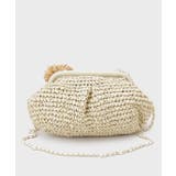 【3WAY】フラワークリップ付きがま口ペーパーショルダーバッグ | OPAQUE.CLIP | 詳細画像9