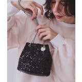 【6色展開】シャイニー素材巾着ミニショルダーバッグ | OPAQUE.CLIP | 詳細画像3