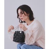 ブラック(019) | 【6色展開】シャイニー素材巾着ミニショルダーバッグ | OPAQUE.CLIP