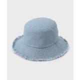 デニムフリンジバケットハット | OPAQUE.CLIP | 詳細画像1