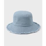 デニムフリンジバケットハット | OPAQUE.CLIP | 詳細画像2