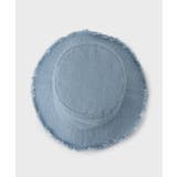 デニムフリンジバケットハット | OPAQUE.CLIP | 詳細画像3