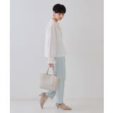 【2WAY】バイカラー3層ミドルトートバッグ | OPAQUE.CLIP | 詳細画像7 