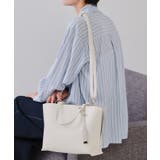 【2WAY】バイカラー3層ミドルトートバッグ | OPAQUE.CLIP | 詳細画像14 