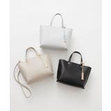 【2WAY】バイカラー3層ミドルトートバッグ | OPAQUE.CLIP | 詳細画像35 