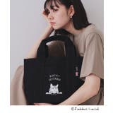 ブラック(019) | 【ジムボバートコラボ】プリントミドルトートバッグ | OPAQUE.CLIP