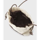 【長さ調整可能】巾着ドロストーリングミニショルダーバッグ | OPAQUE.CLIP | 詳細画像17