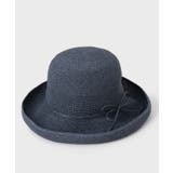 ブルー(092) | 共地リボン雑材ハット | OPAQUE.CLIP